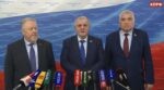 Депутаты фракции КПРФ Николай Коломейцев, Сергей Обухов и Андрей Алехин 27 мая выступили перед журналистами перед пленарным заседанием Госдумы.