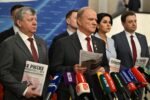 Г.А. Зюганов выступил перед журналистами в Госдуме 26 мая, предваряя пленарное заседание Государственной Думы.